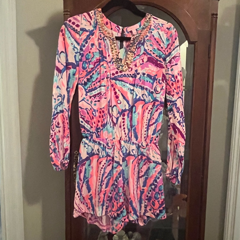 Lilly Pulitzer Silk Romper